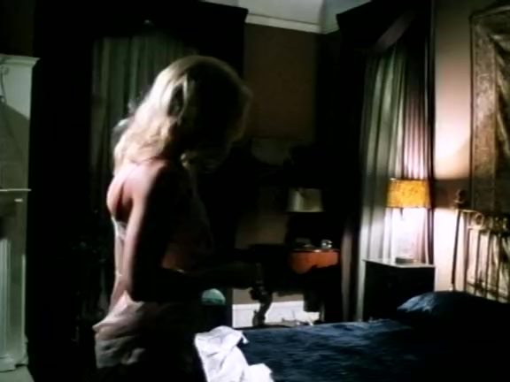 Sassy golden-haired is drilled hard in a vintage porn vid