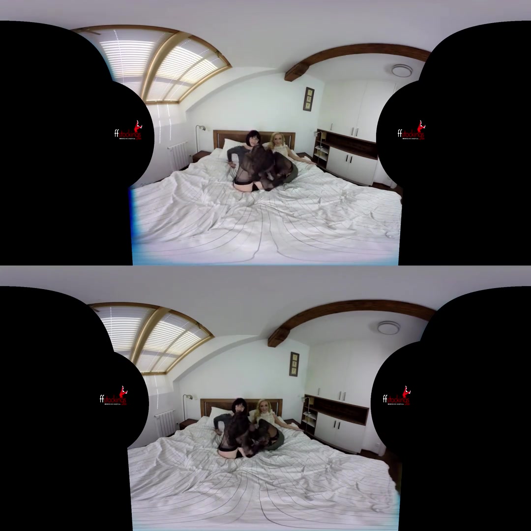 Naughty Julia & Vinna Reed in Feel The Heat Virtual Reality - FFStockings