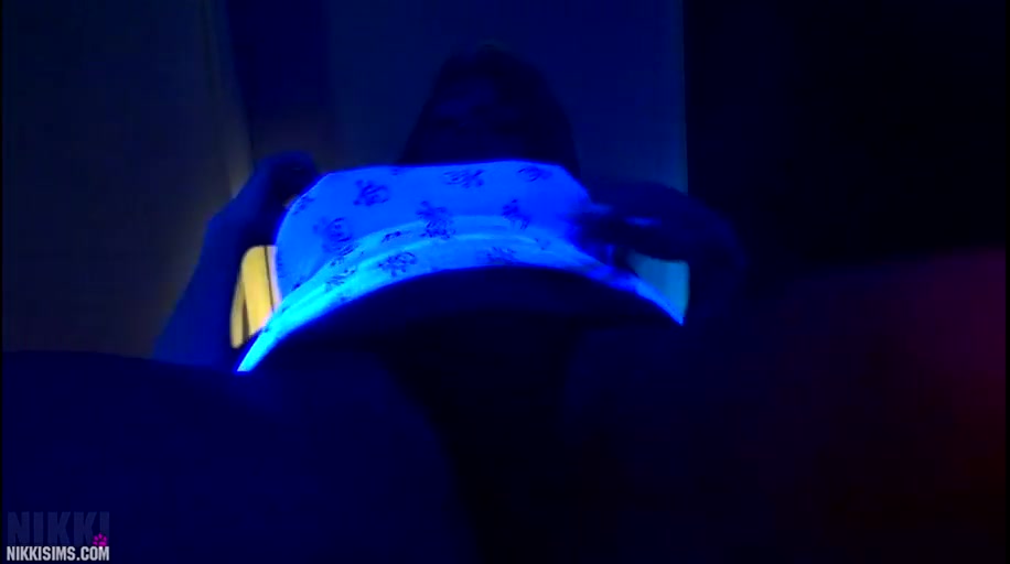 Nikki Black Light Stripper Video