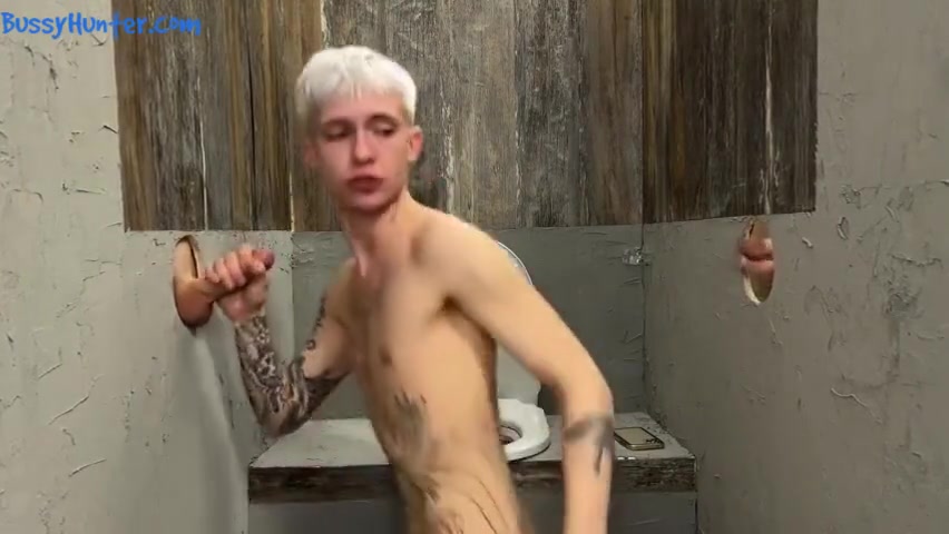 I Went To Masturbate In The Toilet, But In The End They Stuffed Me In My Mouth And