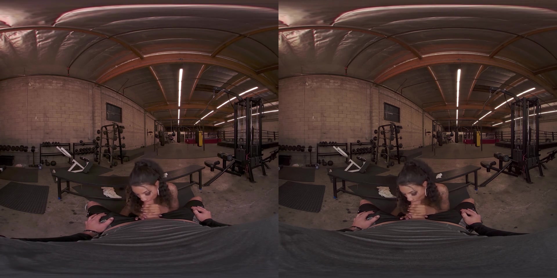 September Reign in Hard 'Core' Training VR Porn Video - VRBangers