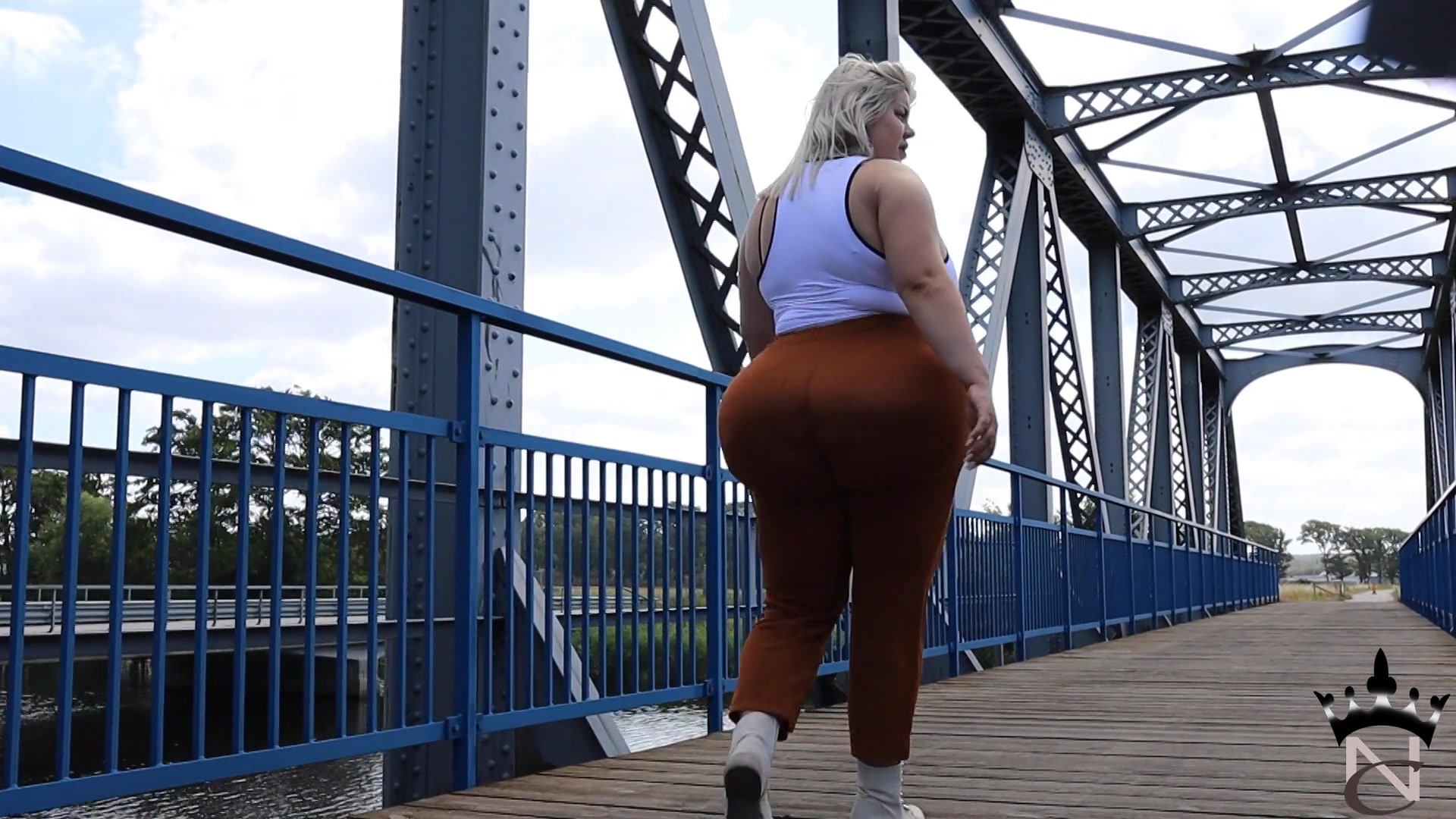 Walking Over Bridges - Sex Movies Featuring Natasha Crown