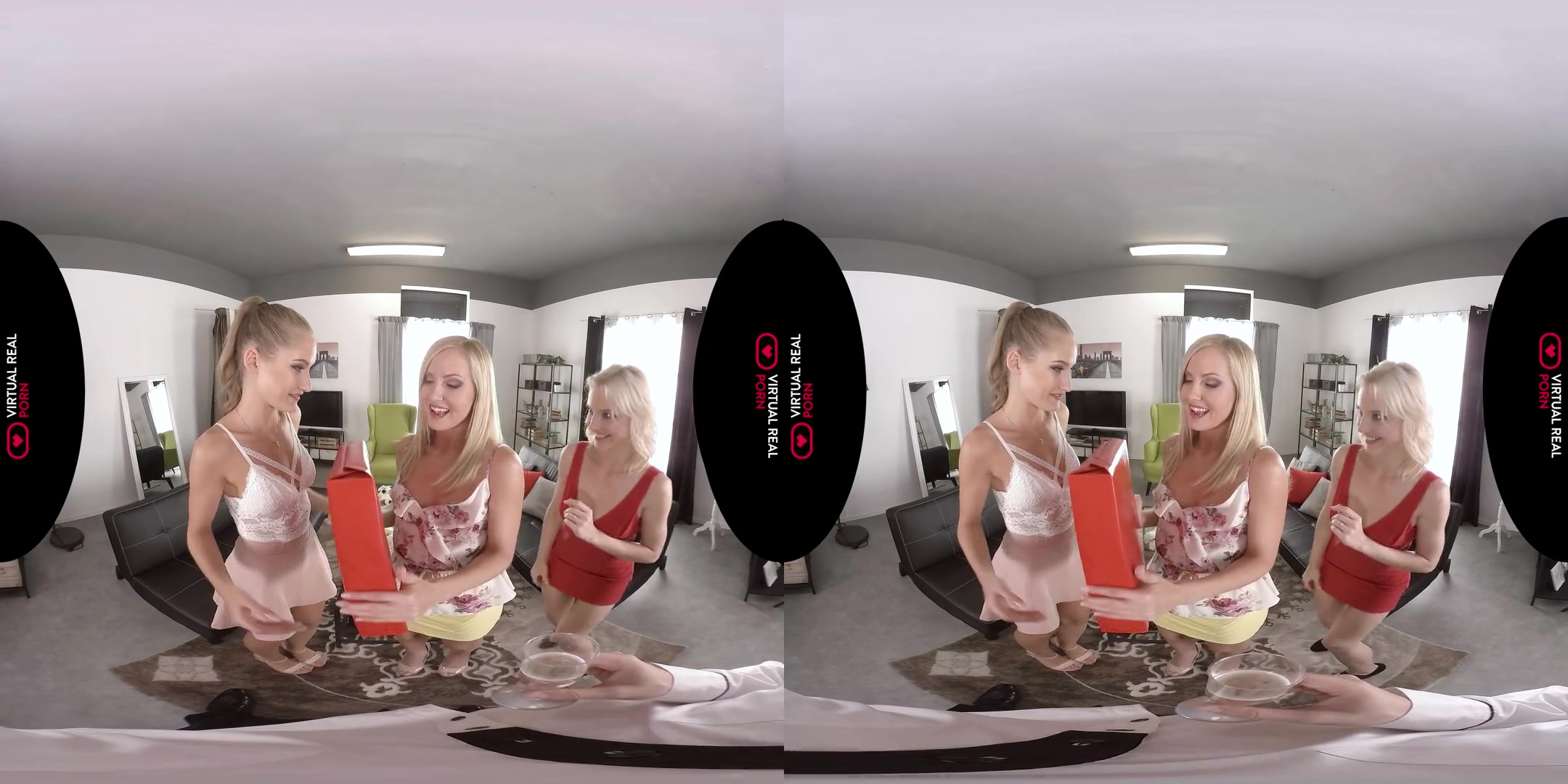 Sicilia & Tiffany Tatum & Zazie Skymm in Bachelorette Party - VirtualRealPorn