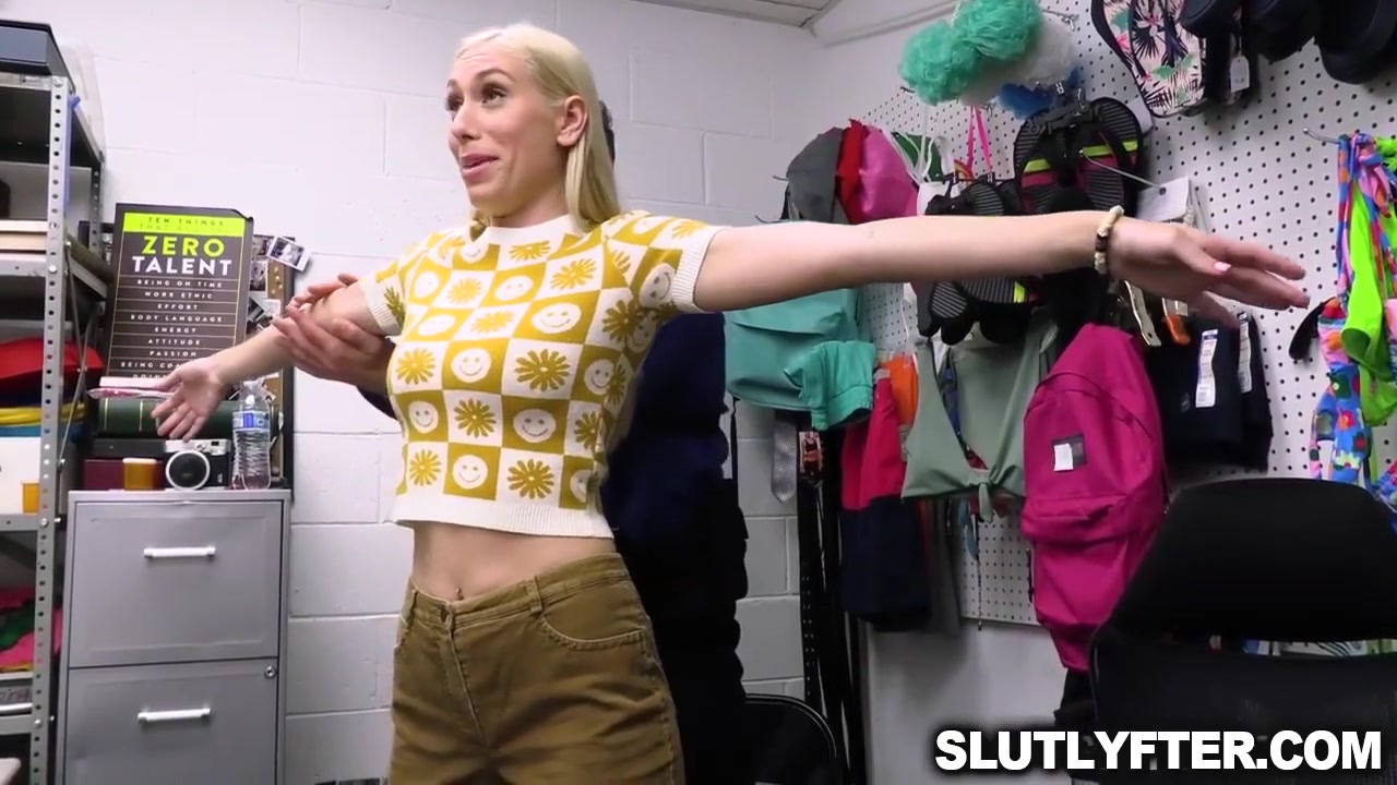 Kay Enjoys Cavity Search That Officer Mike Did To Her