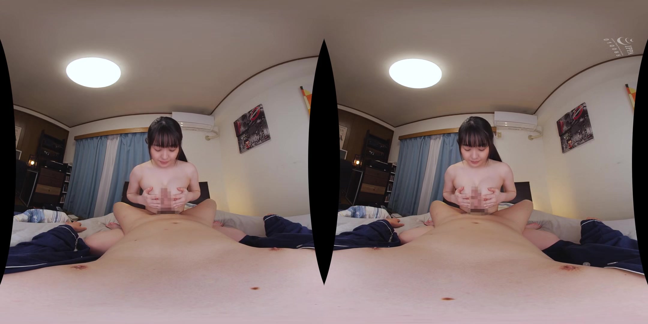 Stepsisters Show their Tits - Three Big Tit Japanese Babes Titfuck and POV Hardcore