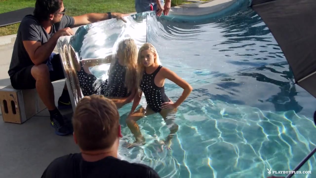Behind the Scenes Miss September 2015 Monica Sims - PlayboyPlus