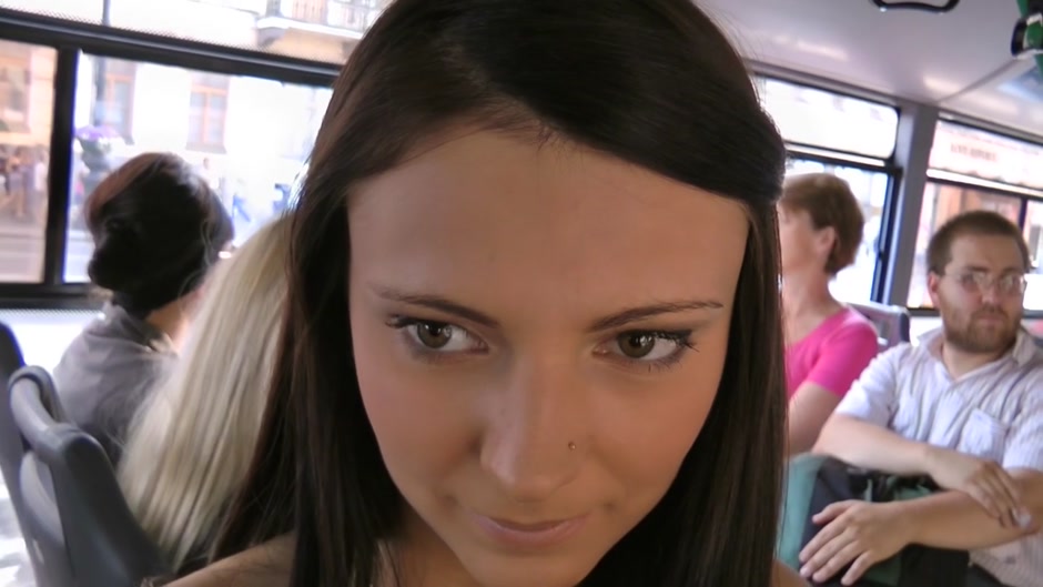 After walking in public, gal has sex in toilet