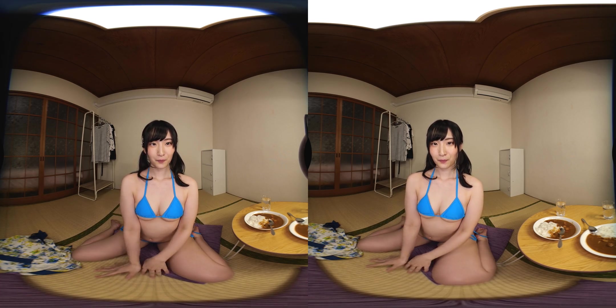 Apartment Days! Nazuna Chitose Act 2; Simply Gorgeous JAV Idol Softcore Non-Nude VR Teasing