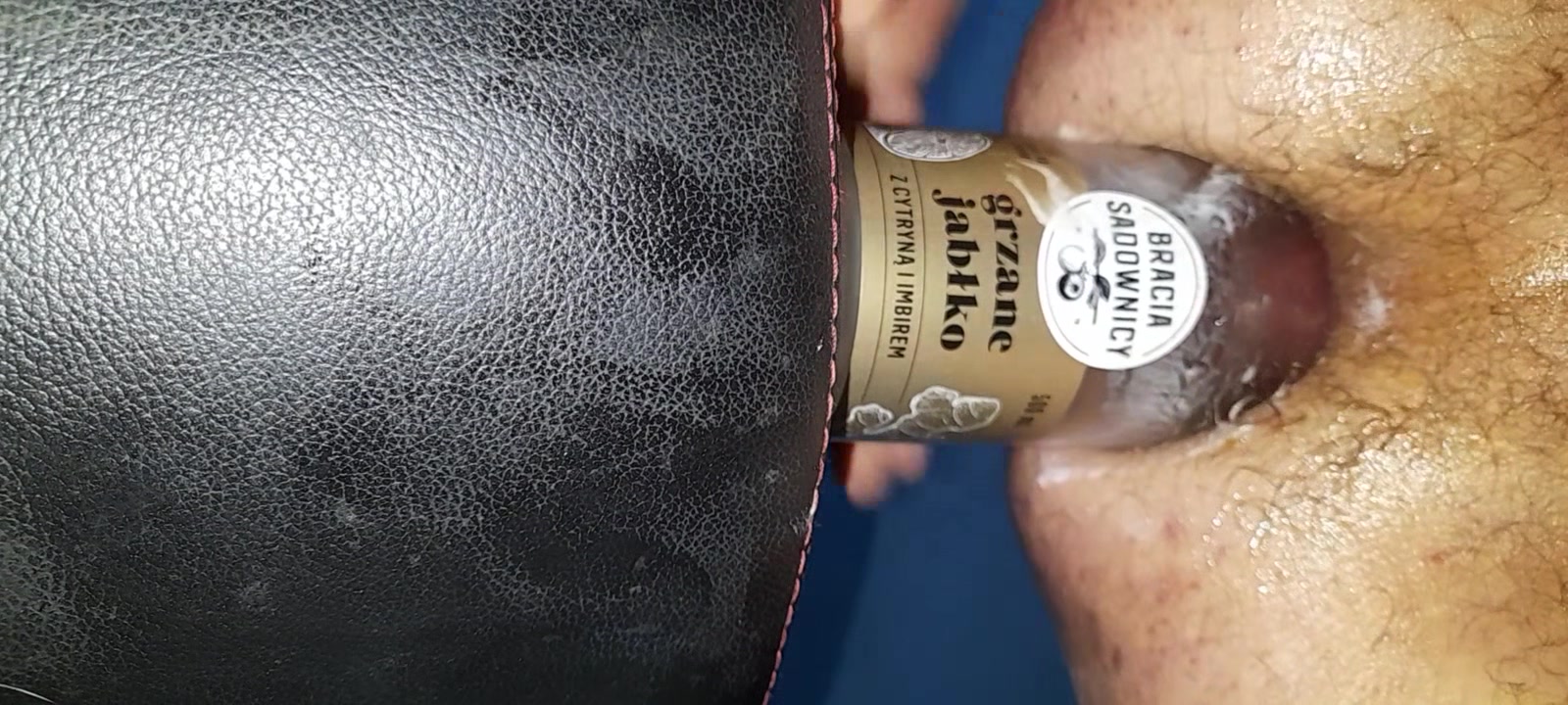 A bottle in the ass,I like this
