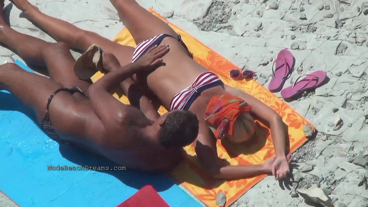 Naked girls at the real nude beaches