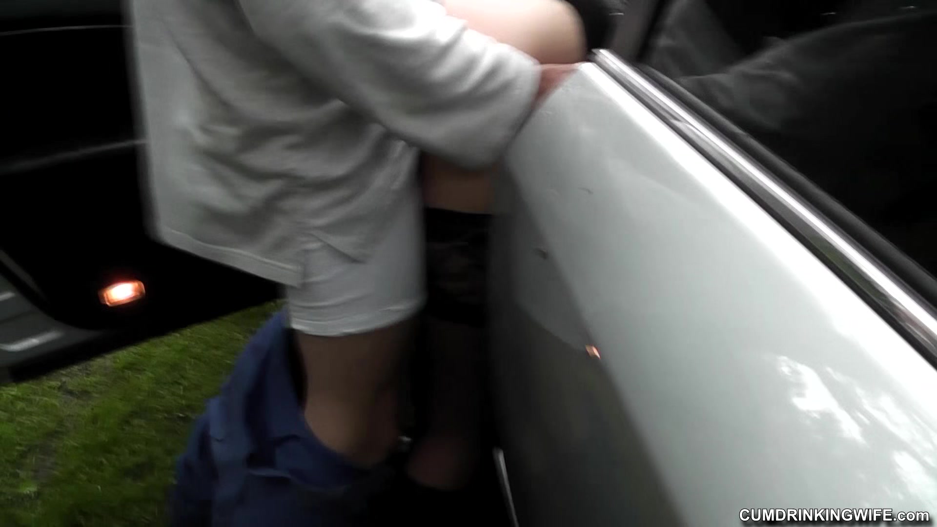 I got fucked and creampied by lots of strangers at the rest area