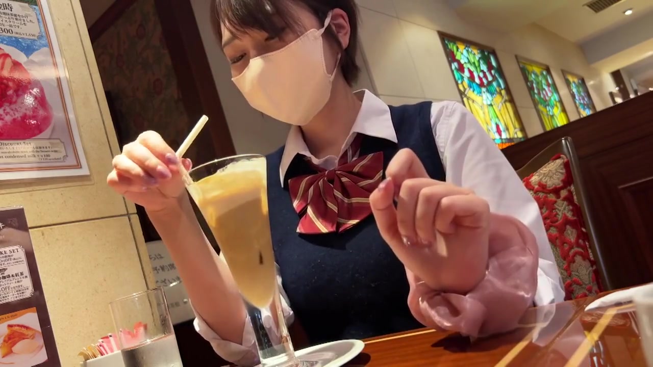 534pok-036 personal Shooting A Girl In Uniform Who Is