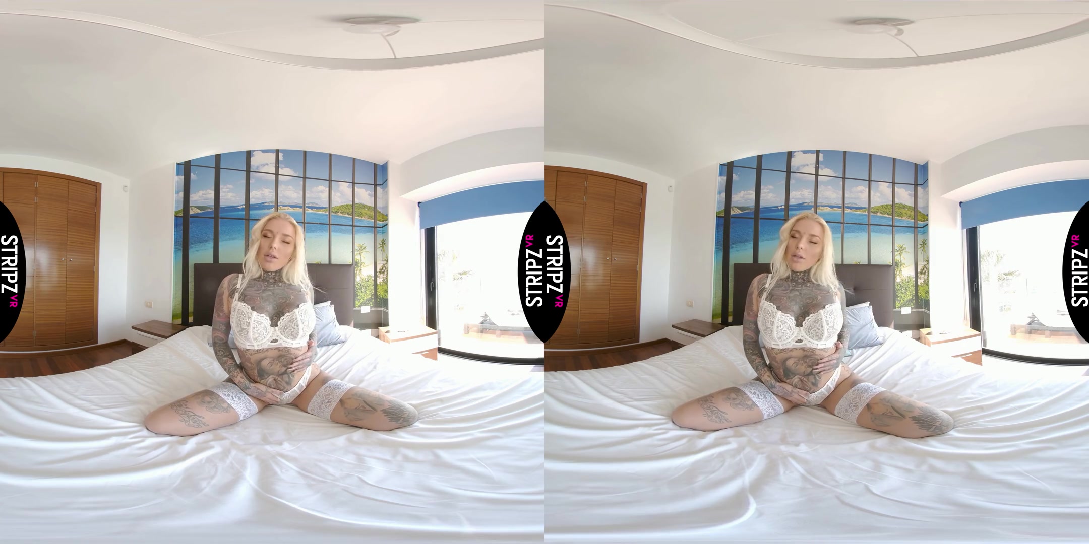 Sex Kitten - Tattooed Alt-Girl Solo Striptease - SexLikeReal