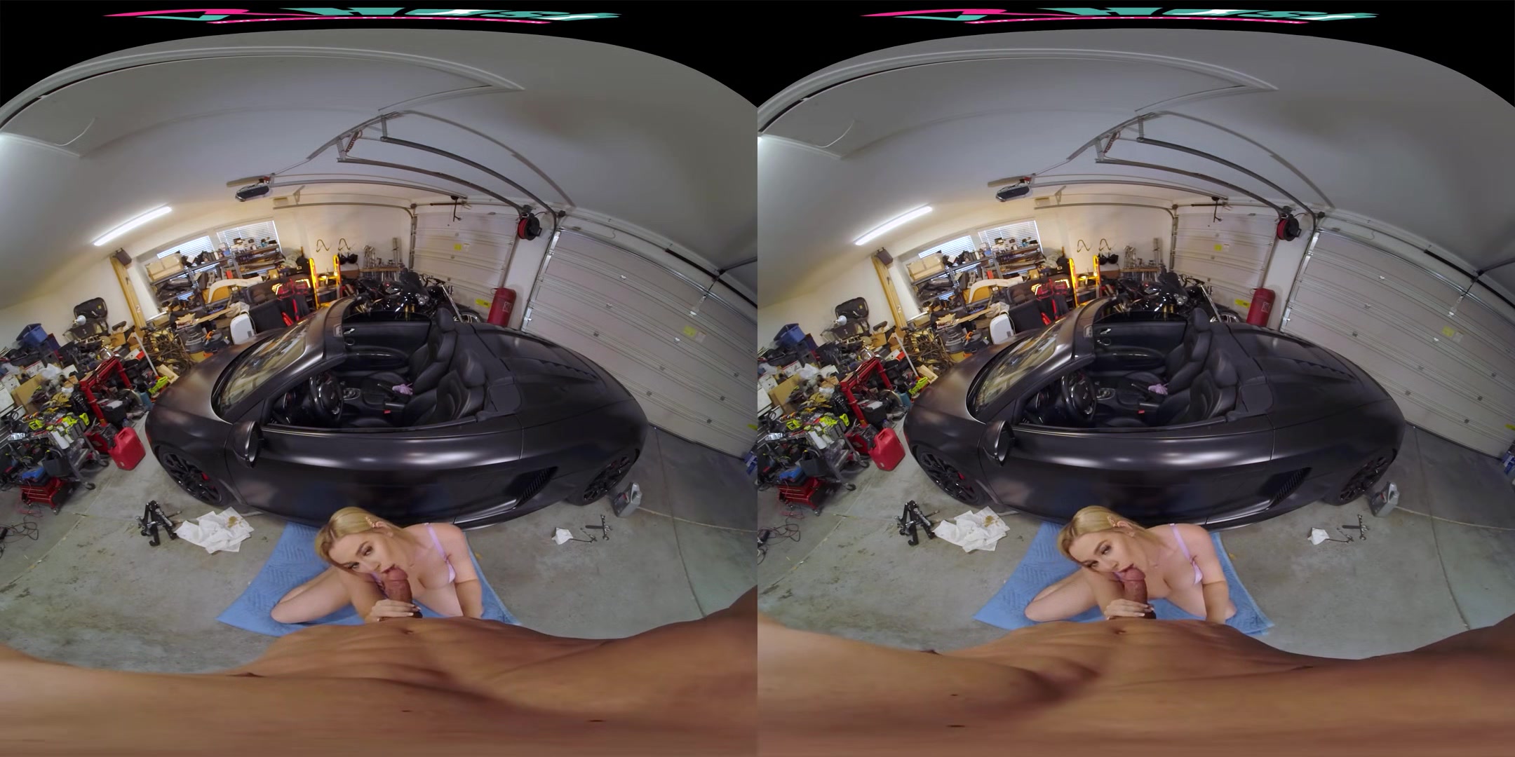 Road Trip to Remember; Big Tits Pornstar Blake Blossom Sex in the Garage