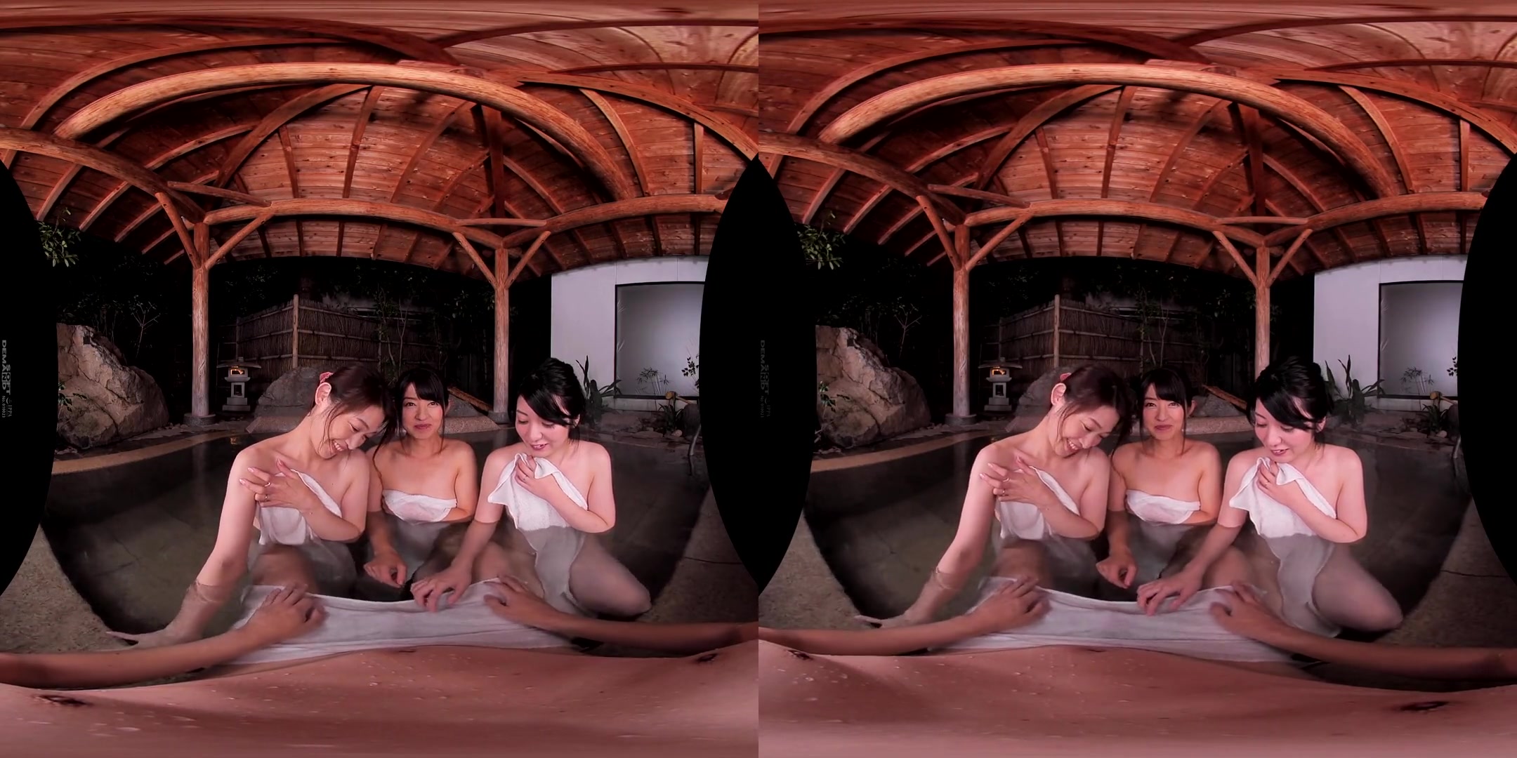Jun Igarashi, Kyoko Kubo, Nao Yamaguchi An Orgy with Real Married Women at the Class Reunion in the Hot Springs 1 - SexLikeReal