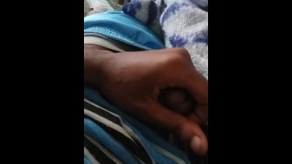 Playing with big dick!!