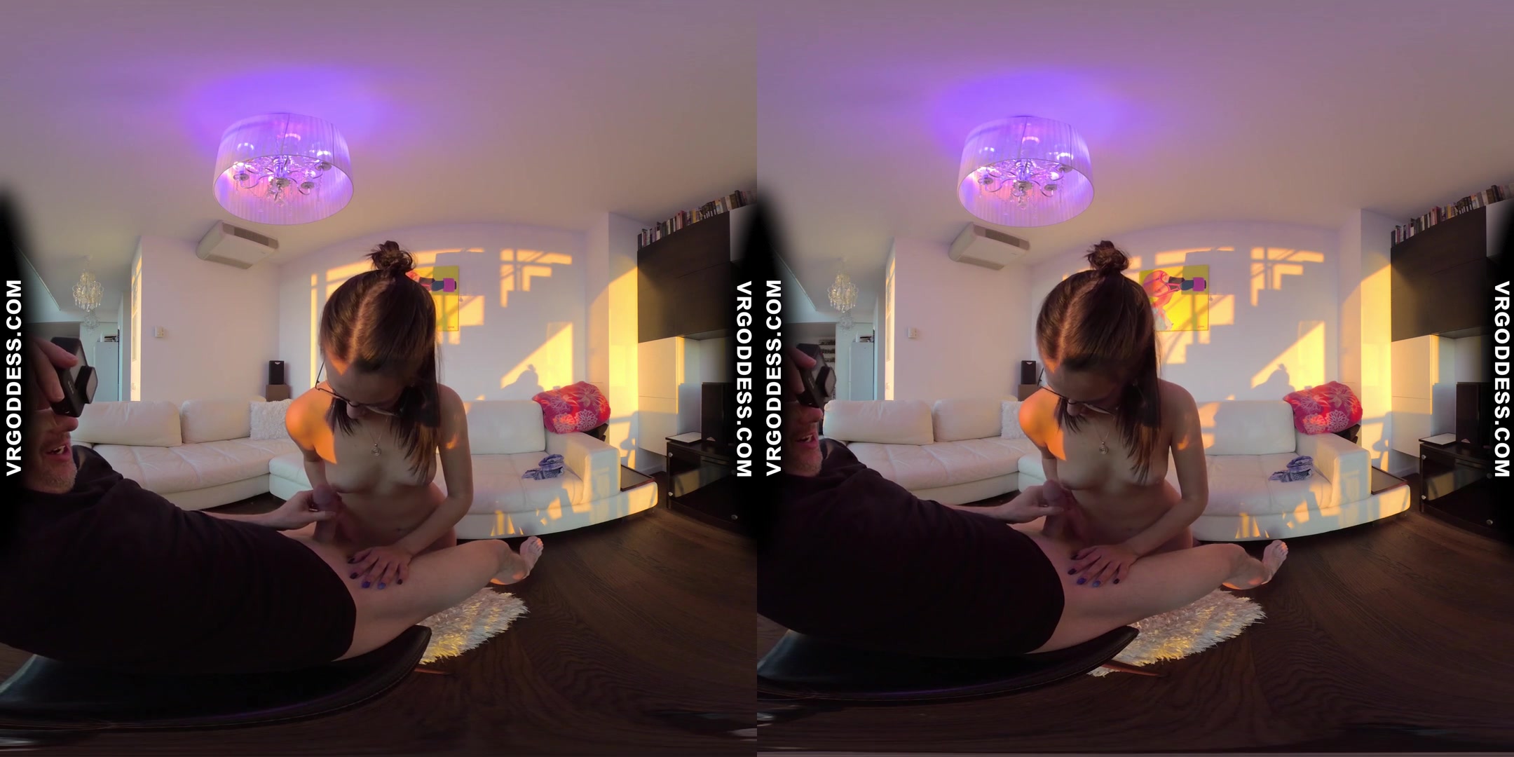 Pretty Teen Rosalina Blowjob Lucky Camera Guy Titjob Sucking Licking Titty Cum