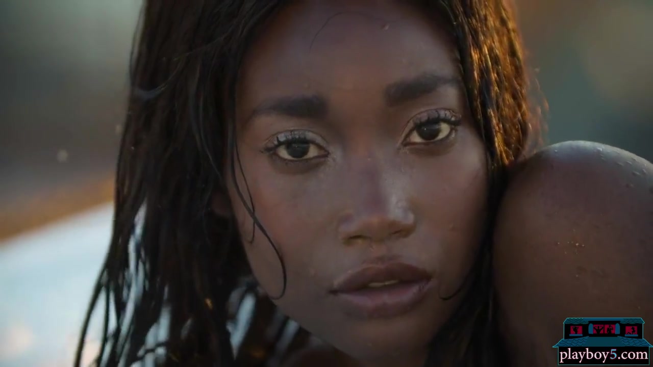Ebony Beauty From Cameroon Gets