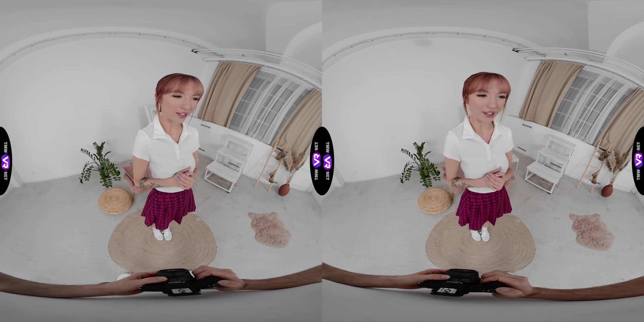 Shy Chick Goes Wild At The Studio