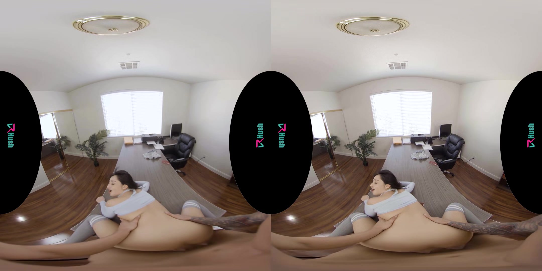 VRHUSH Latina tutor Isabella Nice is craving some cock