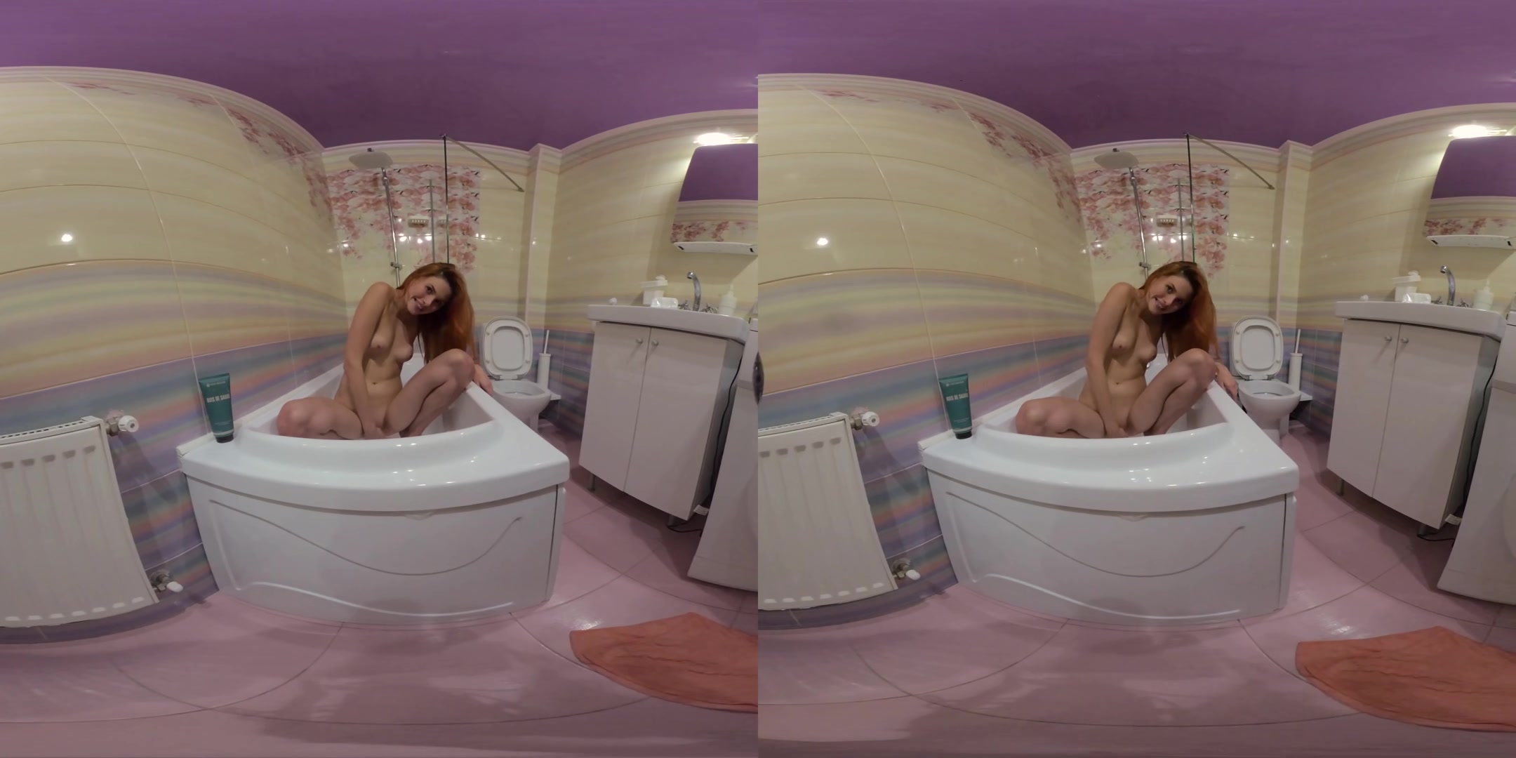 Hot Redheads teen 18+ Anabel ** In Bathroom - VRmodels