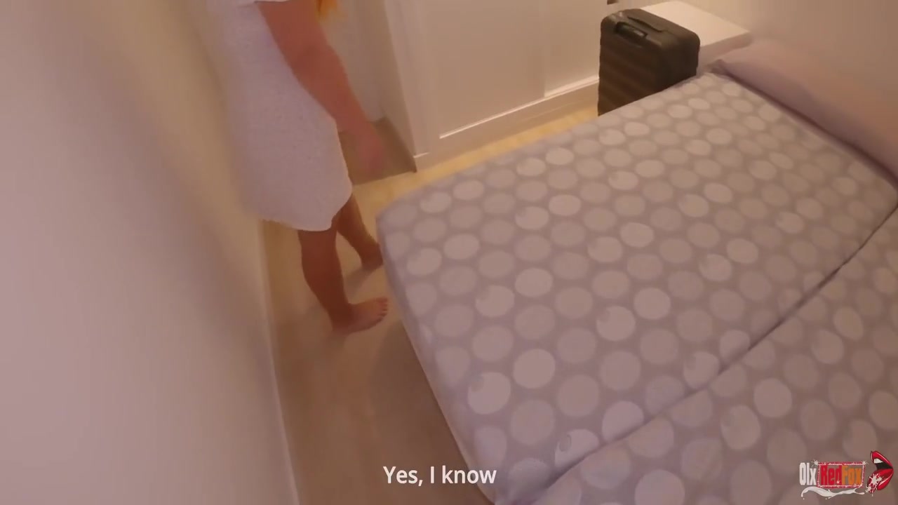 Stepmom And Stepson Shared Bed In Hotel And Have Sex . English Subtitles