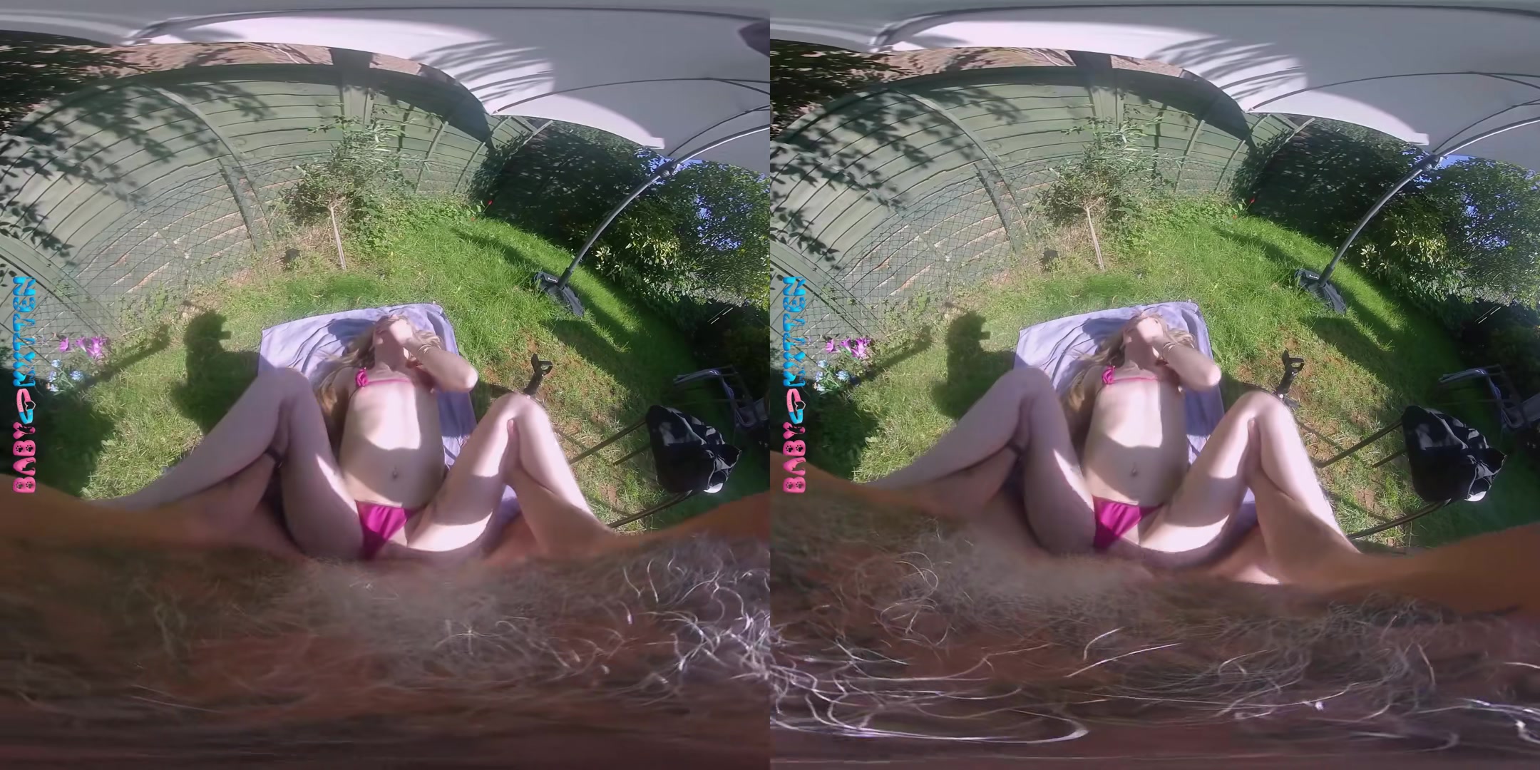 Hot Sunbathing with Stepdaddy II - Babykxtten