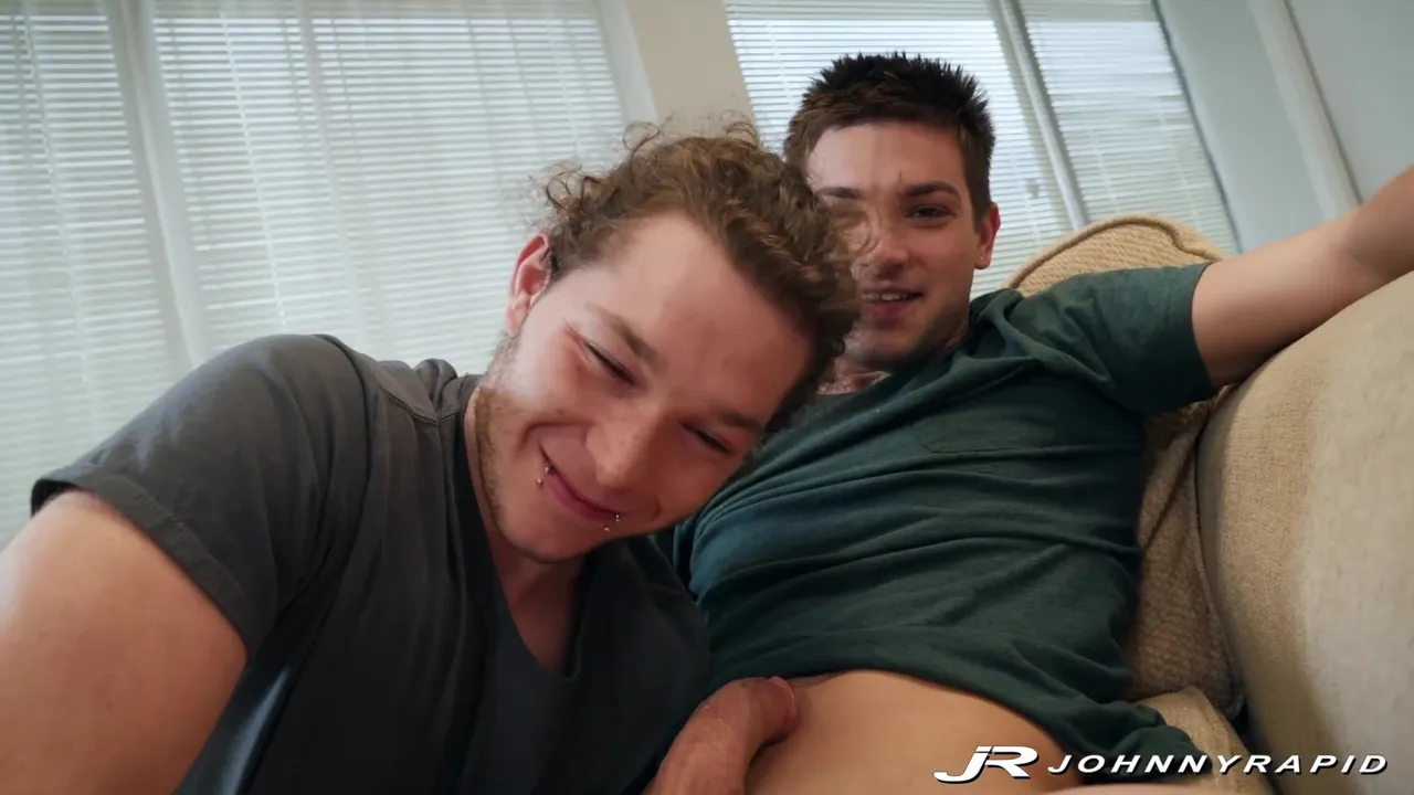 Skyler Dee And Johnny Rapid - Fucks Nervous First Timer Bare