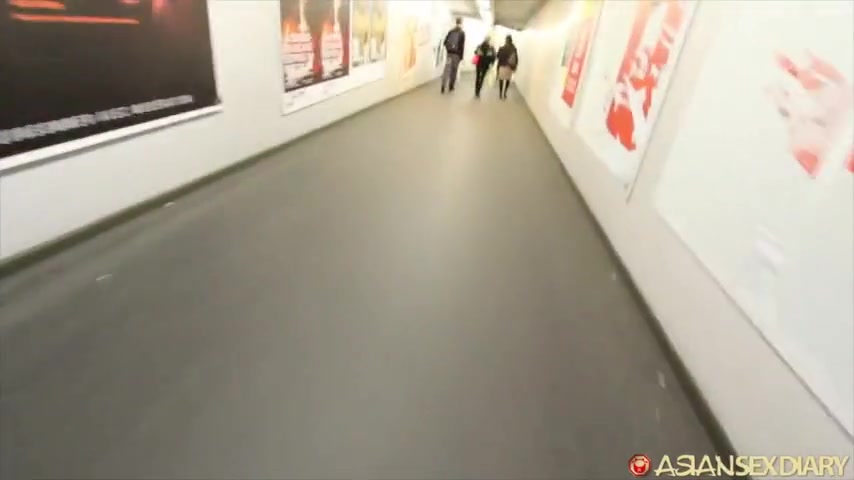 Julie in France - Clip 1 - AsianSexDiary