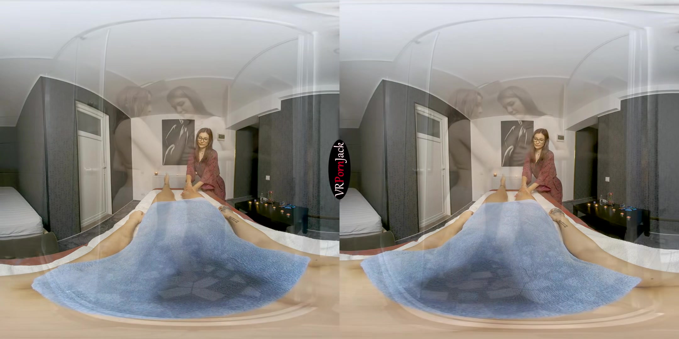 At the Masage Parlor - Wild Experiences - Lesbian 3D Porn