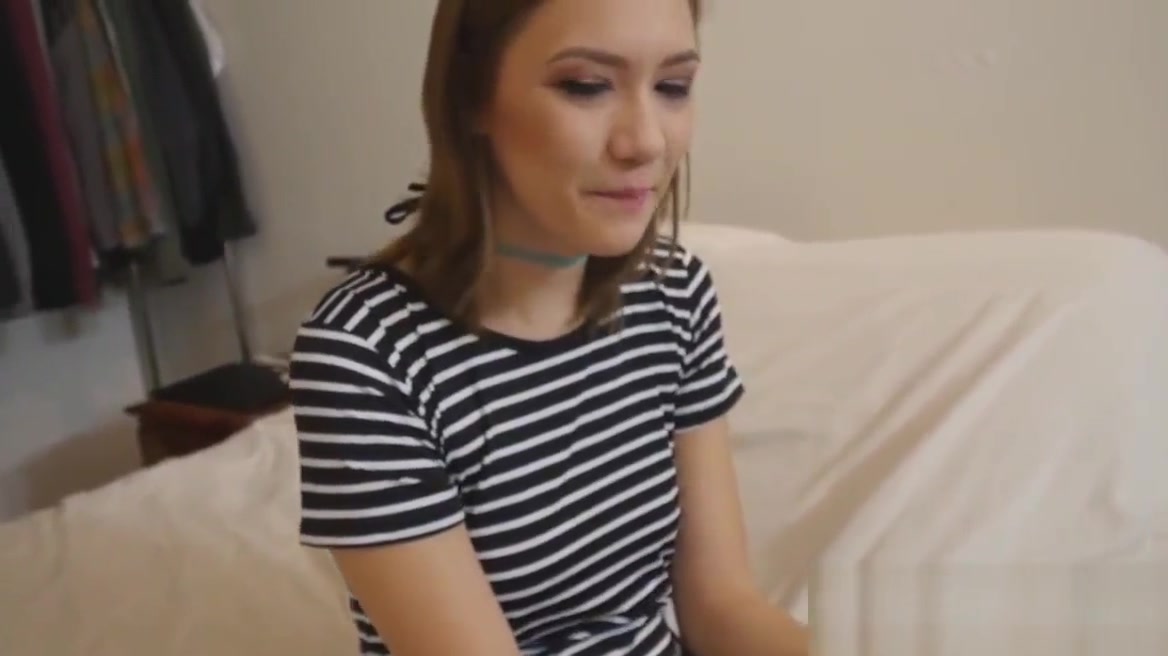 Sexy stepsister rides