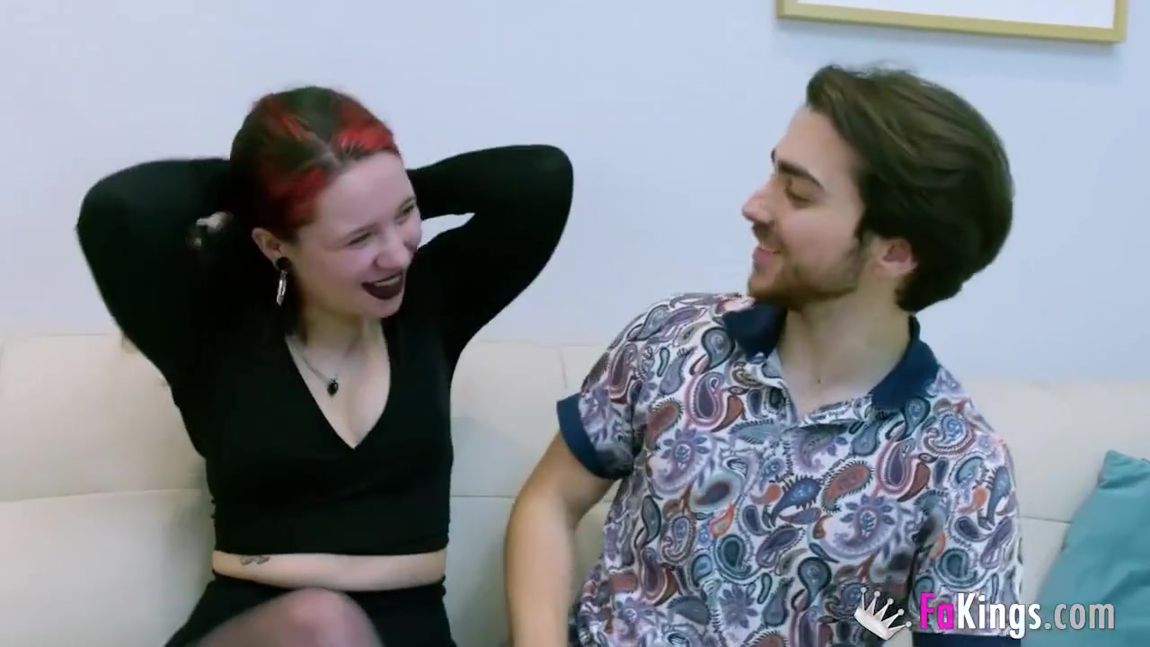 This Cute Redhead Is Masturbating Herself Before Her Great Fuck