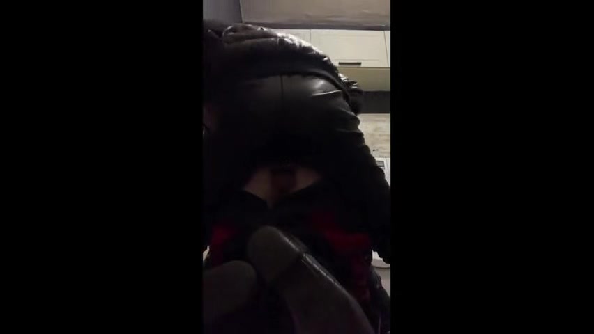 Leather scally chav guy fuck hard leather biker in motogear