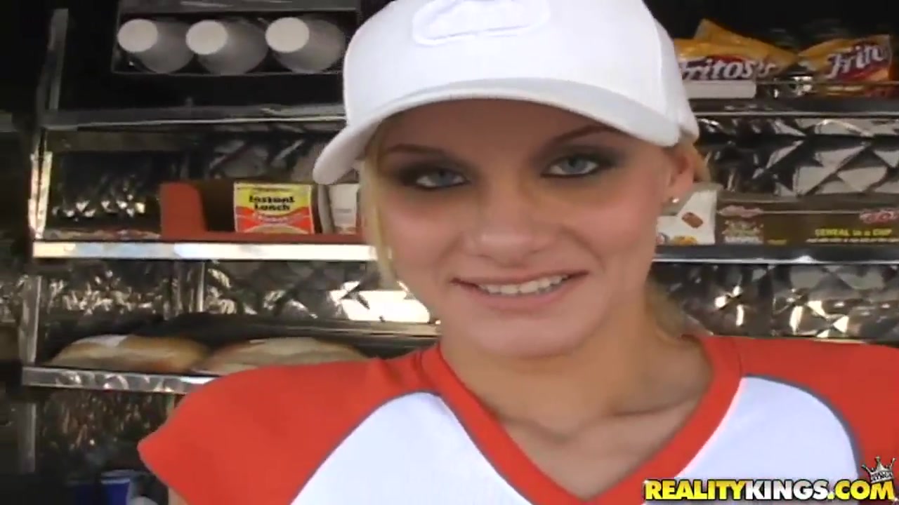Sexy girl is being payed for posing on camera