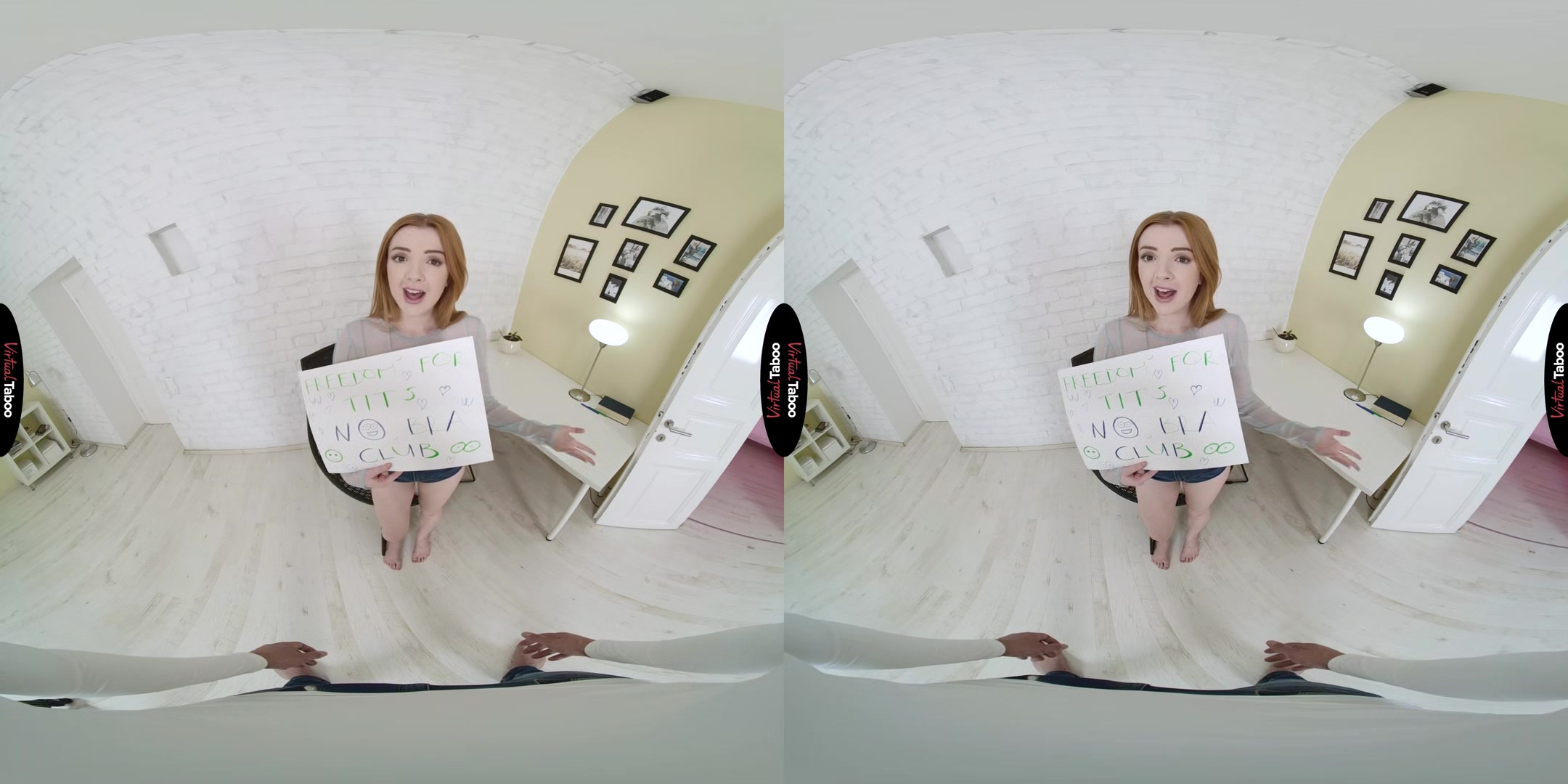Scarlett Jones VR Porn: Freedom For Tits - VirtualTaboo