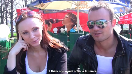 Meet and redhead screwed in the park