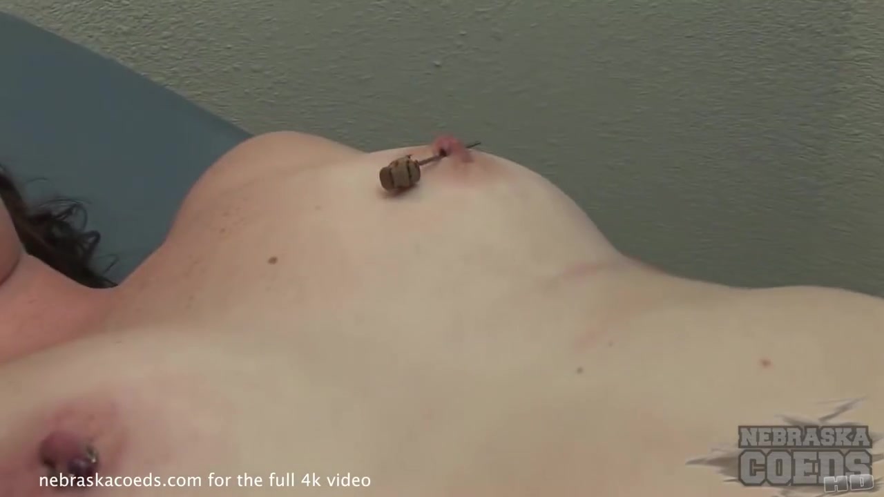 Innocent Nebraska Girl Getting Nipples Pierced