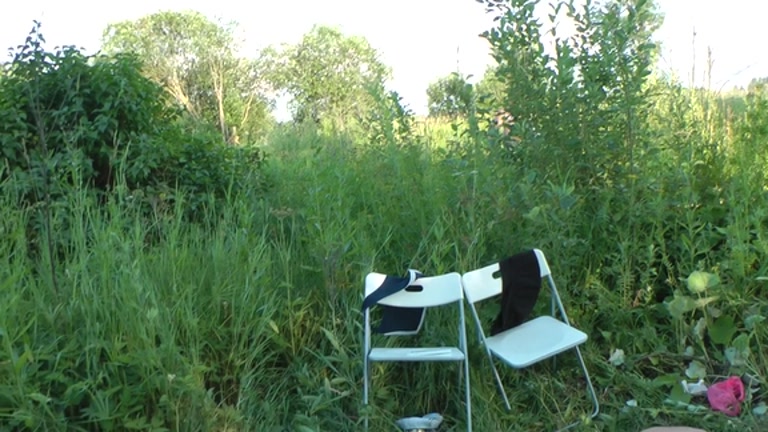 Sexy group sex in nature