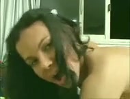 Pretty latina Tgirl will make you burning