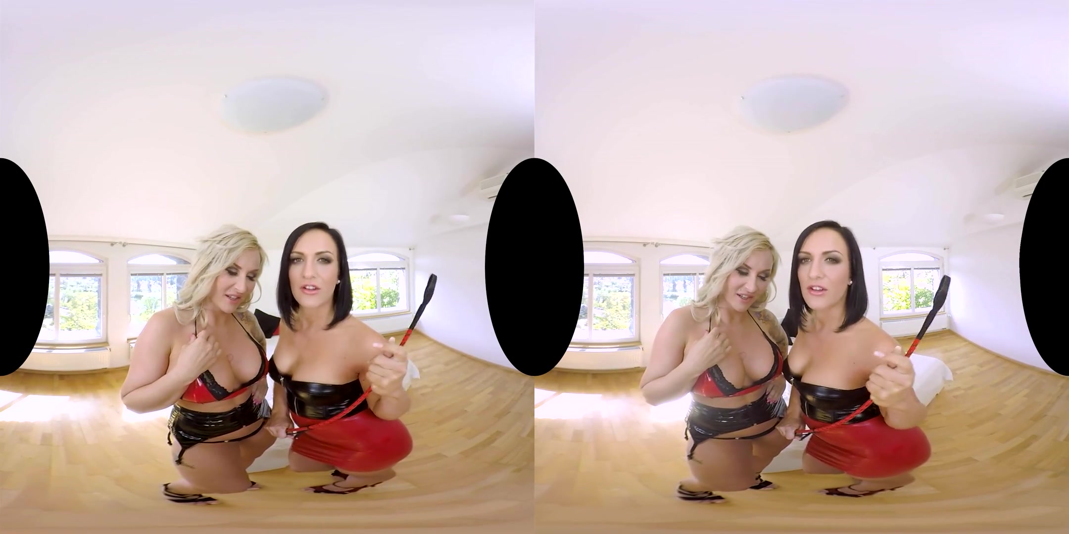 Jarushka Ross & Black Sophie in Latex Babes - - RealityLovers