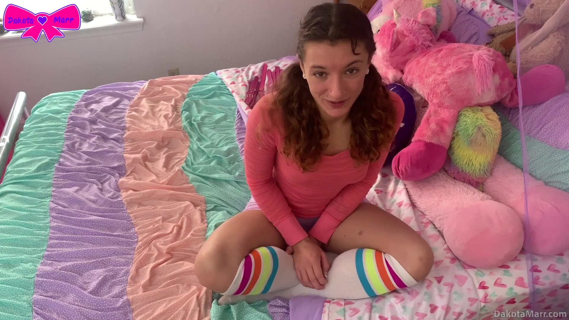 Self Bondage Struggle For Step daddy - Dakota Marr