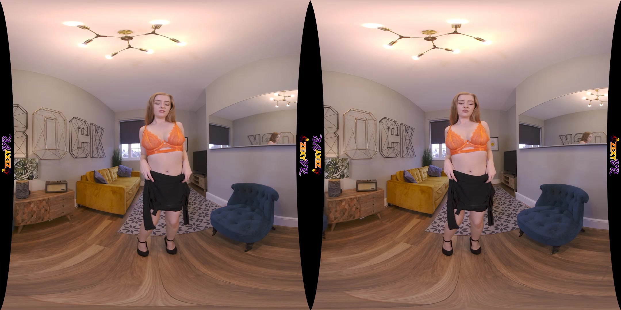 Sexy In Black featuring Jen Loveheart - ZexyVR