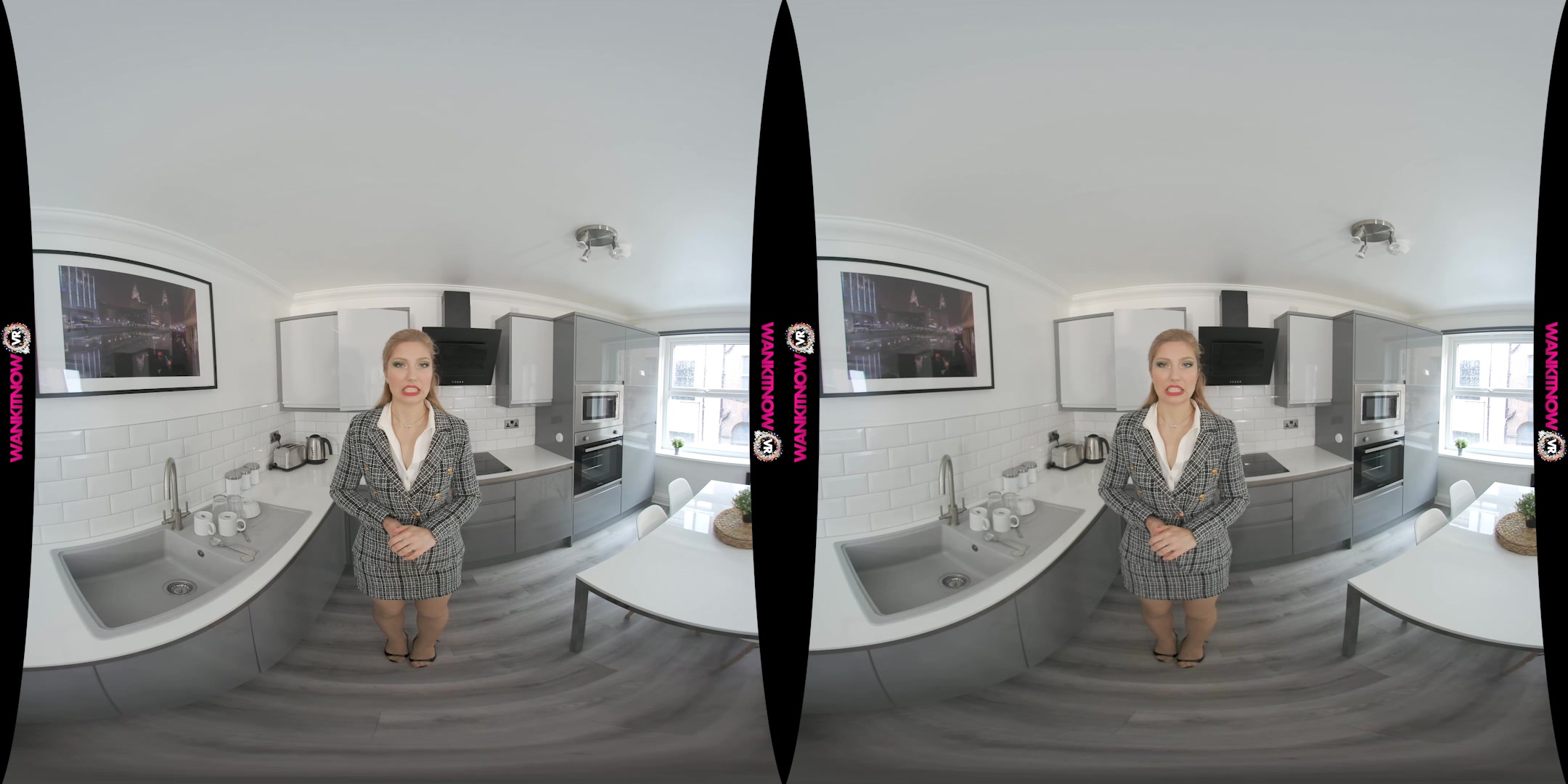 Humiliating Wank featuring Stephanie Bonham Carter - WankitNowVR