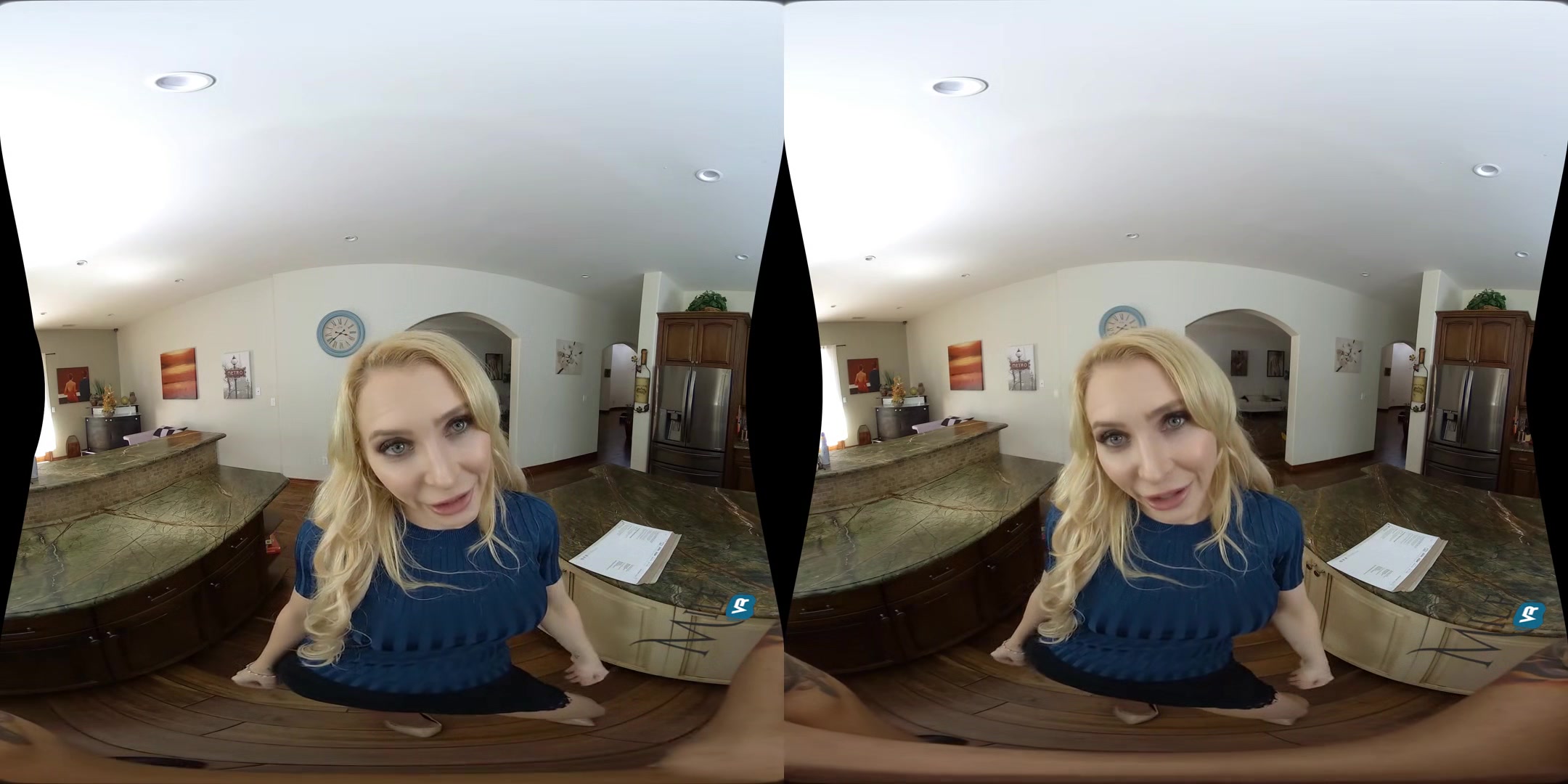 Circle of Wife - Big Tits MILF MFF Threesome with Alix Lynx and Reagan Foxx Pornstar POV VR