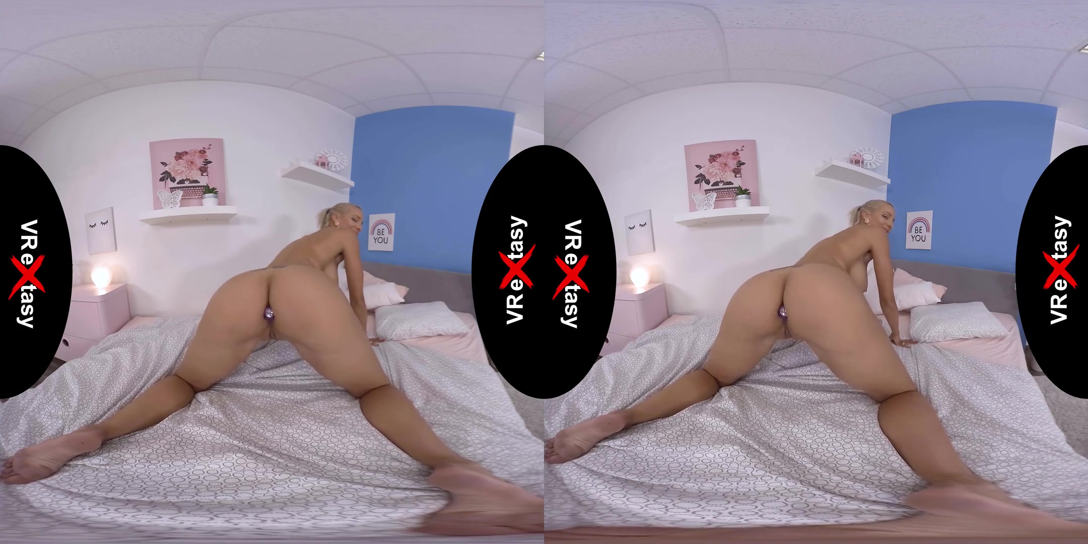 Emily Bright - Anal Masturbation; Busty GILF in Lingerie Solo