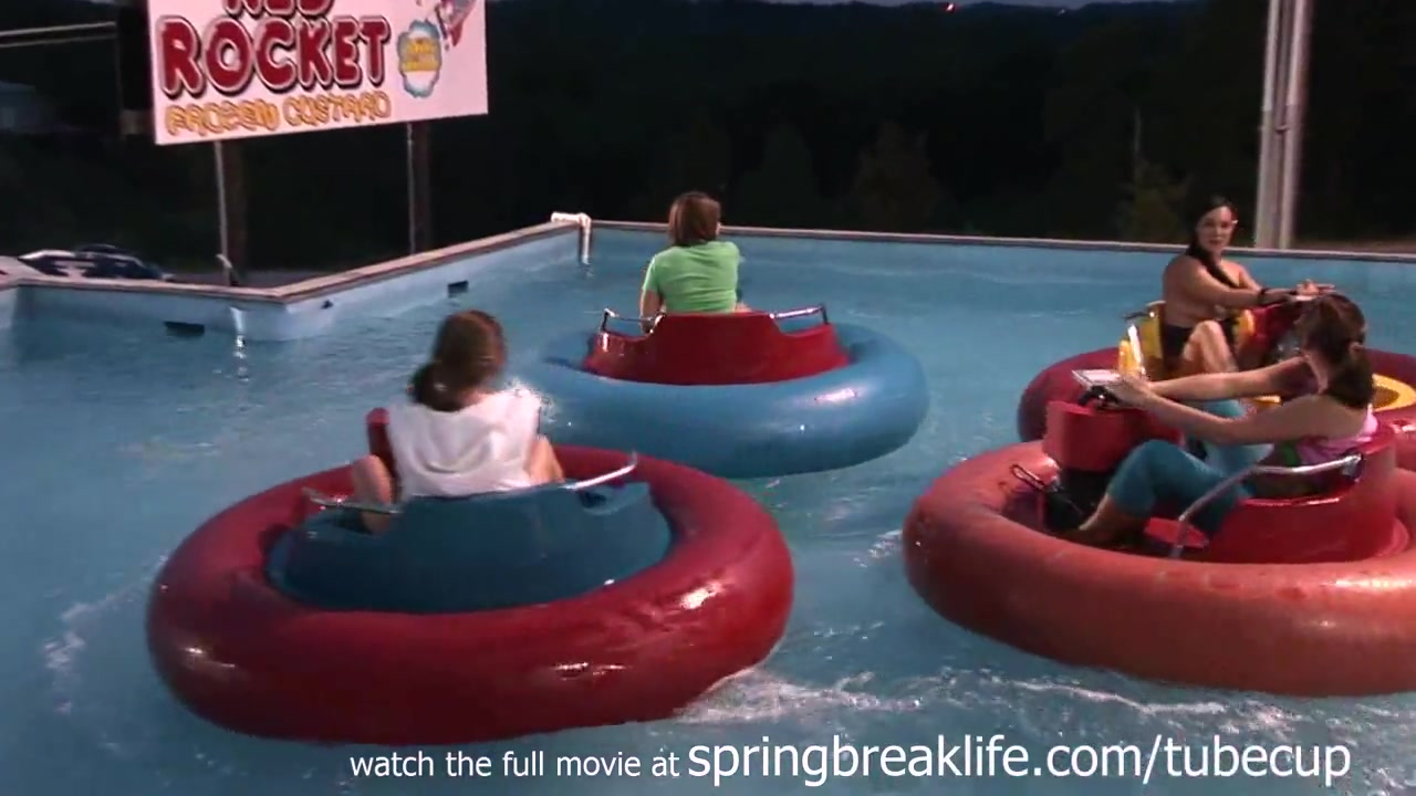 SpringBreakLife Video: Topless Bumper Boats