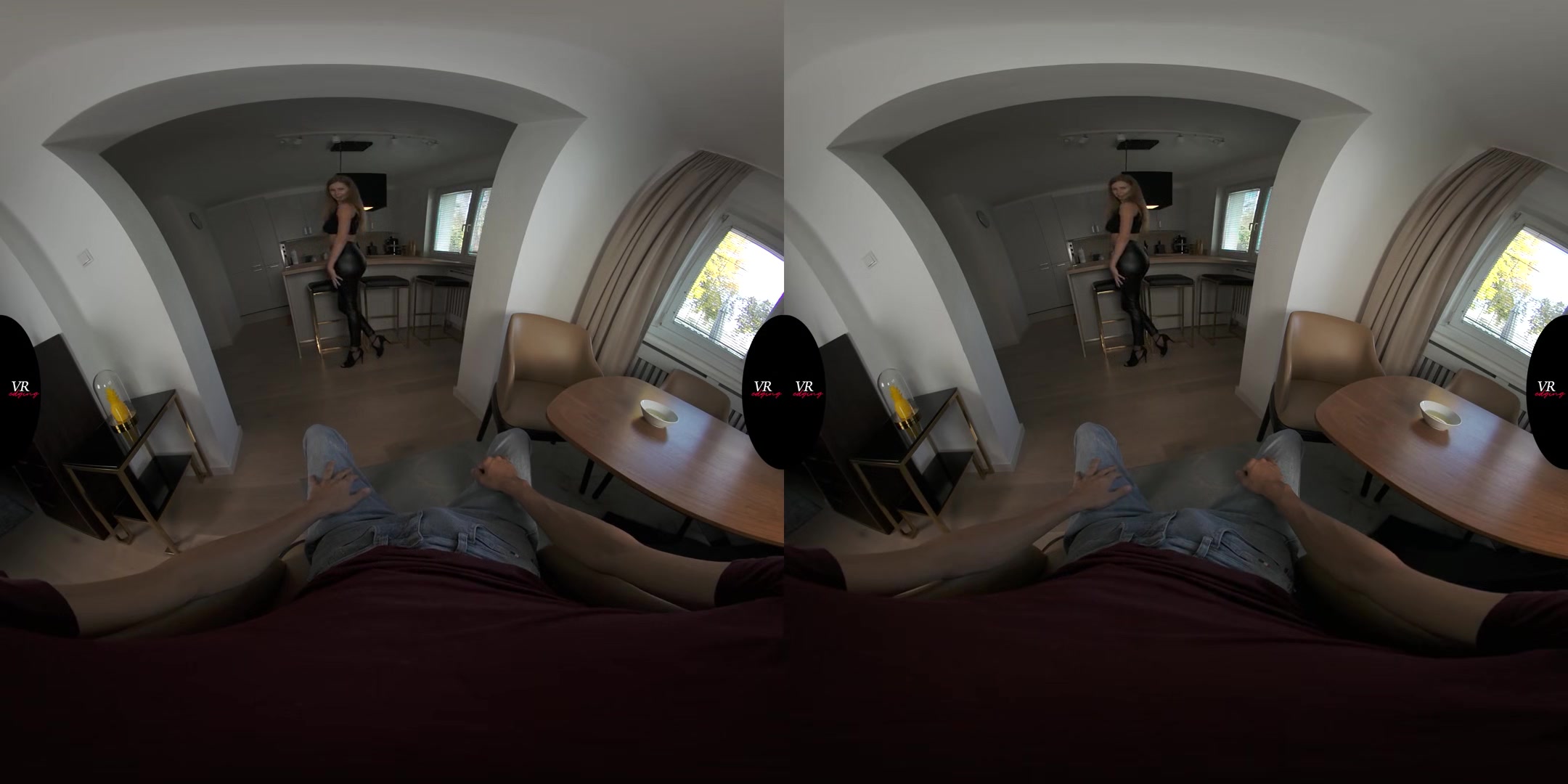 Stella Sucks You Off Right Before The Party - Pornstar Stella Cardo Virtual Reality Blowjob Edging HD