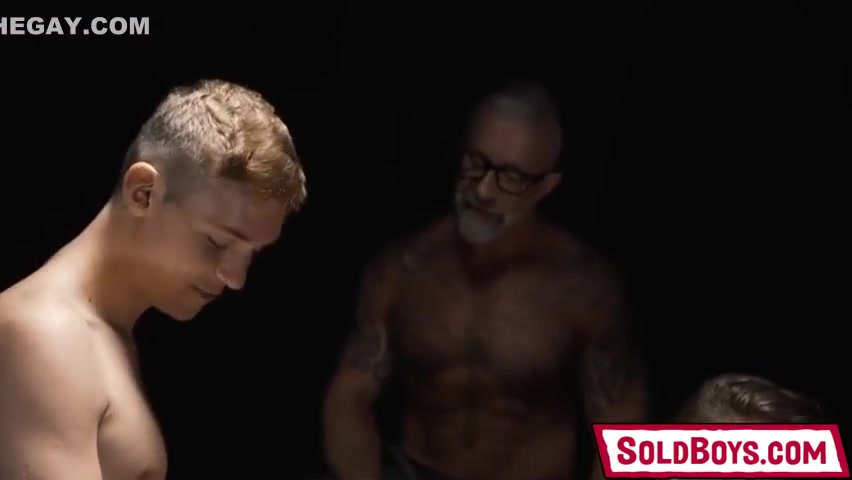 Cole Blue And Jack Baker In Threesome Sex With Two Slave And