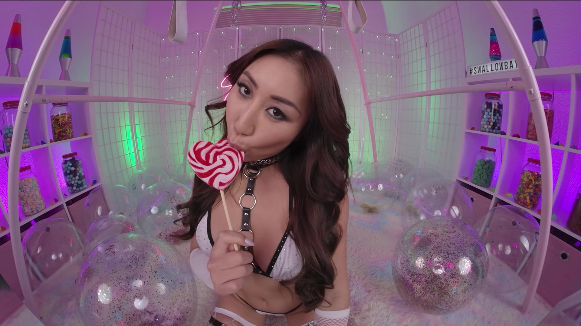 Swallowbay Asian candy girl Nicole Doshi wants your cum in her mouth
