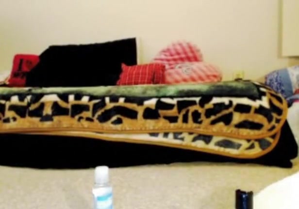 Naughty solo teen 18+ with a toy